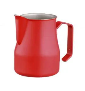 Motta Europa professional milk pitcher - red