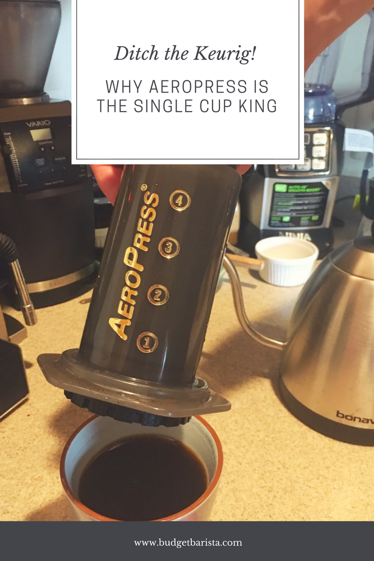 Ditch the Keurig! Why Aeropress is the Single Cup King