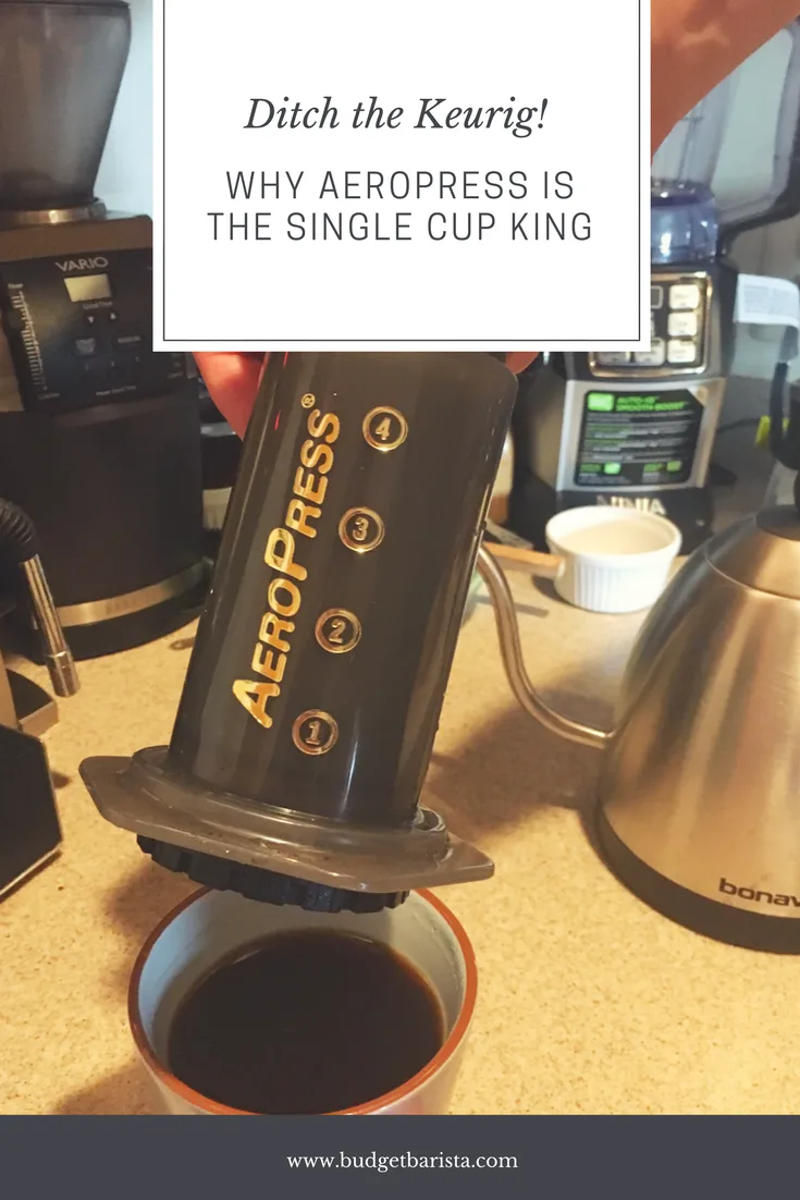 why aeropress is the single cup king