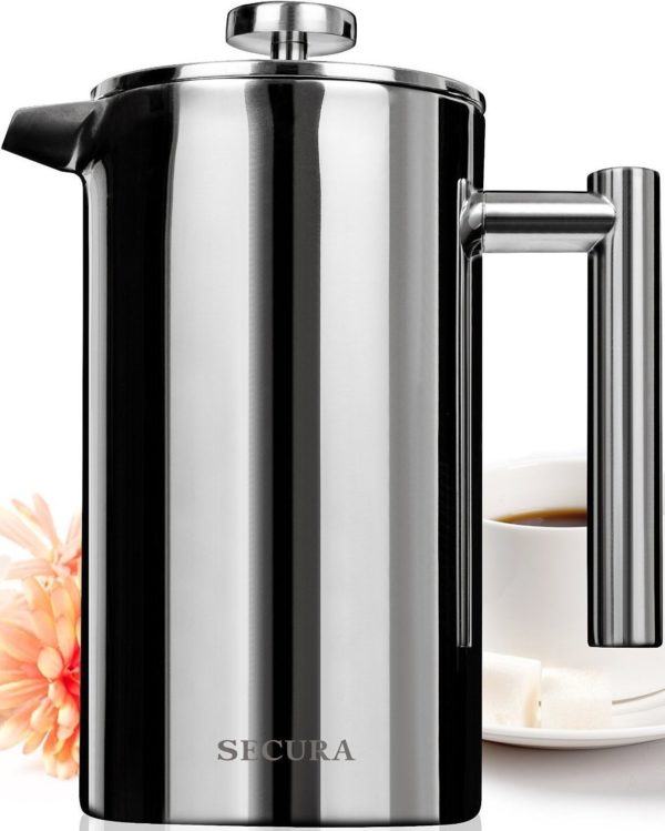 Practical and Pretty Secura French Press Review The Budget Barista