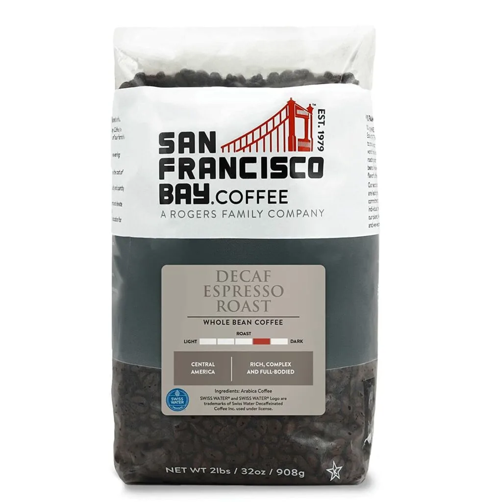 Best Decaf: San Francisco Bay Coffee