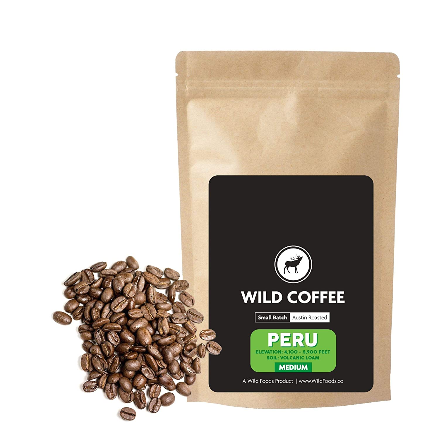 Best Light Roast: Wild Coffee Single Origin Peru Light Roast