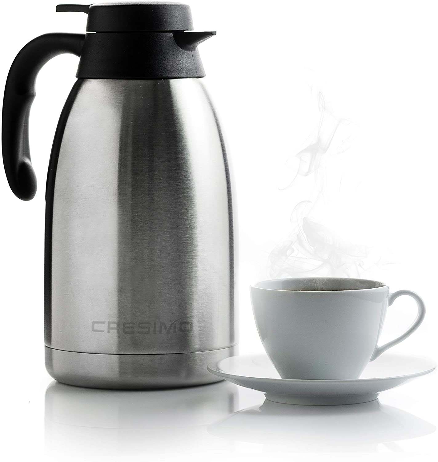 The Best Coffee Carafe for Quick Cleaning: Cresimo Stainless Thermal Carfe