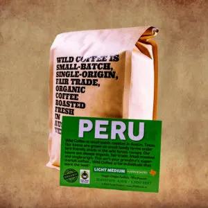 Wild Coffee Single Origin Peru Light Roast