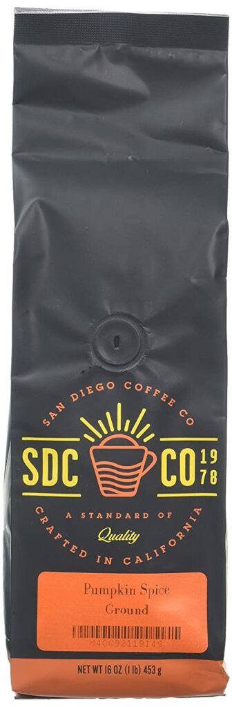 Pumpkin Spice: San Diego Coffee Company