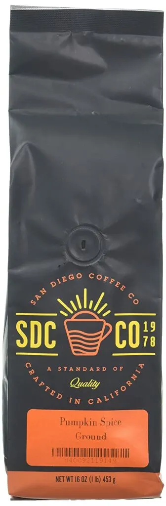 Pumpkin Spice: San Diego Coffee Company