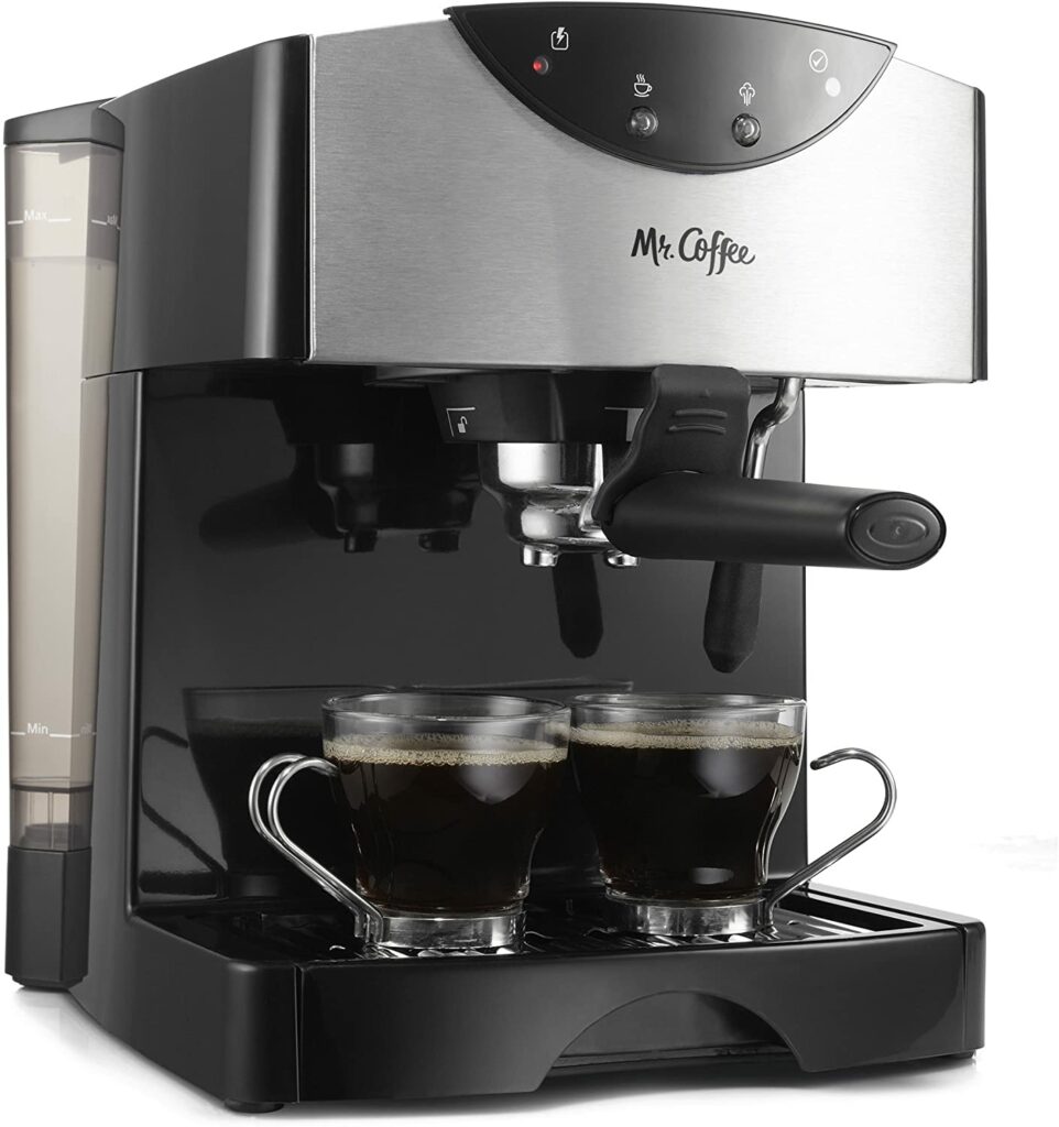 Mr. Coffee Dual Shot Espresso/Cappuccino Maker