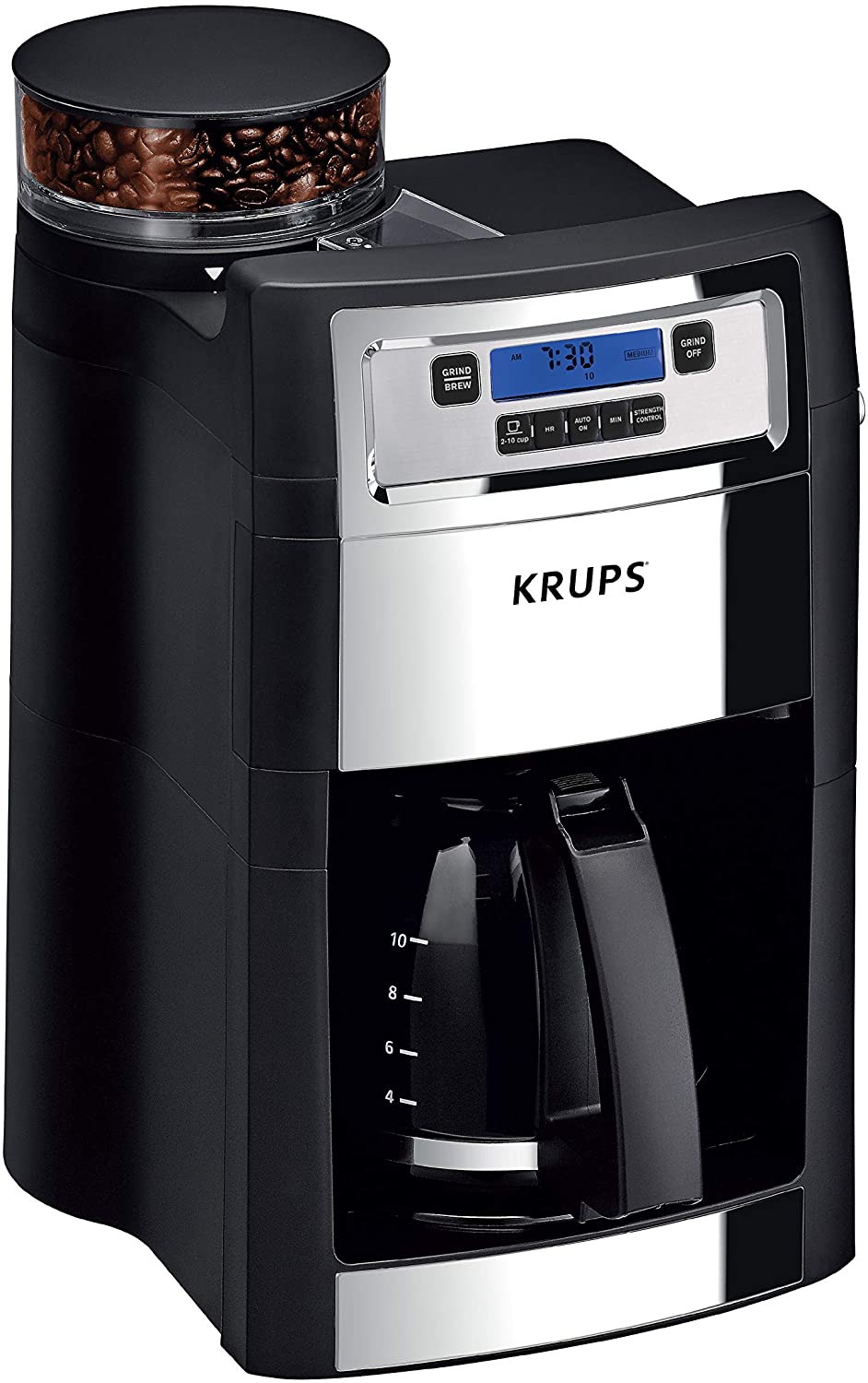 Krups KM785D Grind & Brew Automatic Coffee Maker