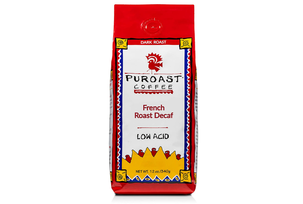 Best Decaf (Puroast French Roast Natural Decaf)