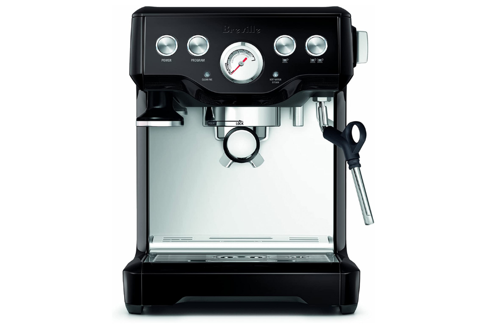 Best Overall Pick (Breville BES840BSXL The Infuser Espresso Machine, Black Sesame)