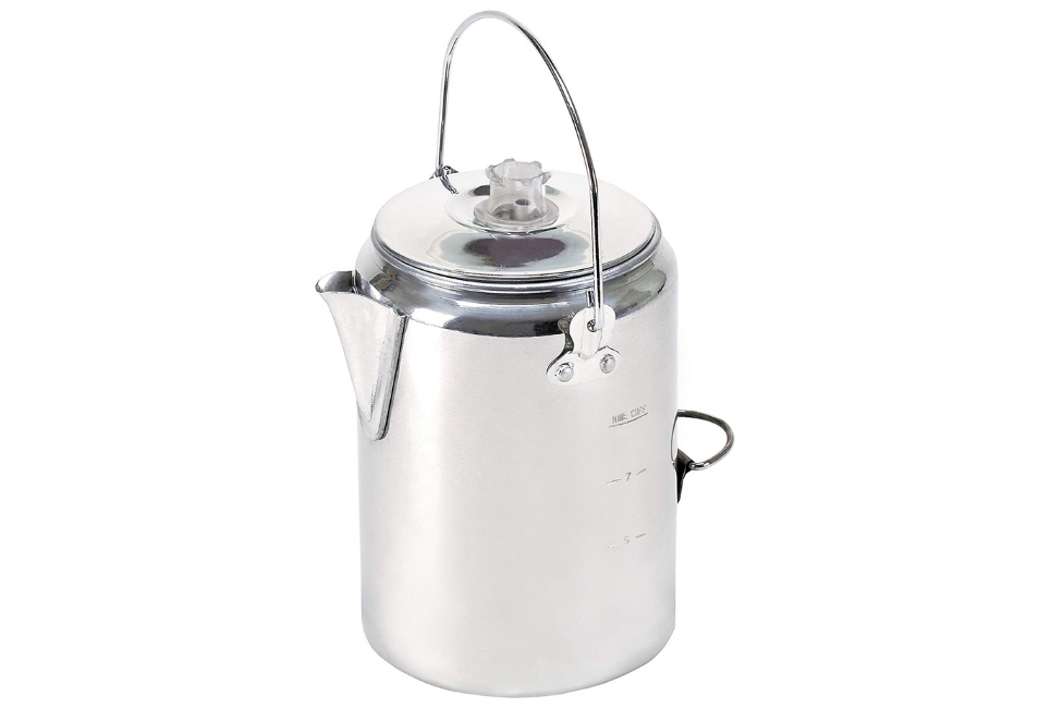 The Classic Way: Stansport Aluminum Percolator