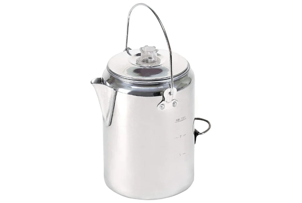 The Classic Way: Stansport Aluminum Percolator